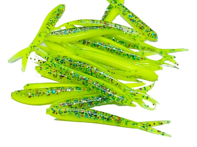 Bayou Crappie Fish Bait 2 1/4" Silver Fish