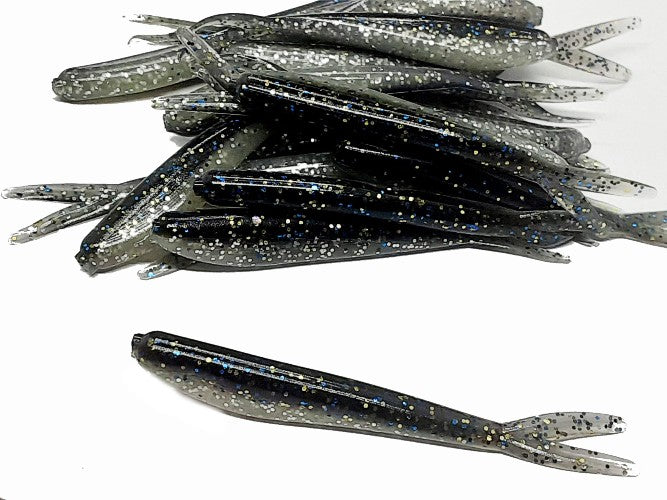 20 Bluegill Silver Crappie Fish Bait 2 1/4" Silver Fish