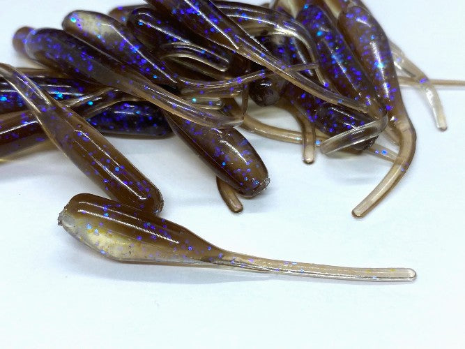 Electric Shad Crappie Baits Stinger Tail Shad