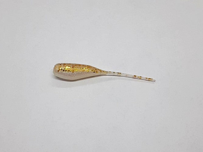 Gold Pearl Stinger Tail Shad Tails Fishing Lure