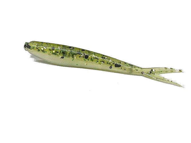 20 Green Shiner Pearl Crappie Fish Bait 2 1/4" Silver Fish