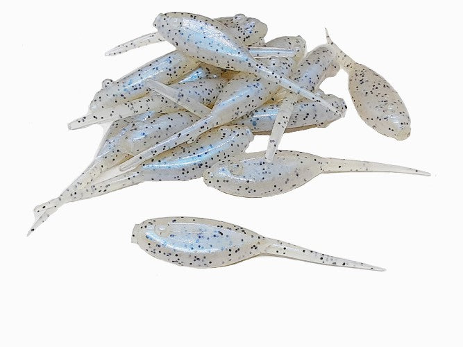 15 Monkeymilk Crappie Fish Bait 2 Inch Shad