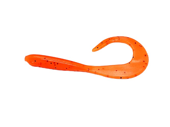 10 Orange Pepper Fishing Lure Minnow Bass Artificial Bait