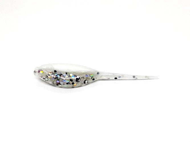 15 Snow Shine Crappie Fish Bait 2 Inch Shad