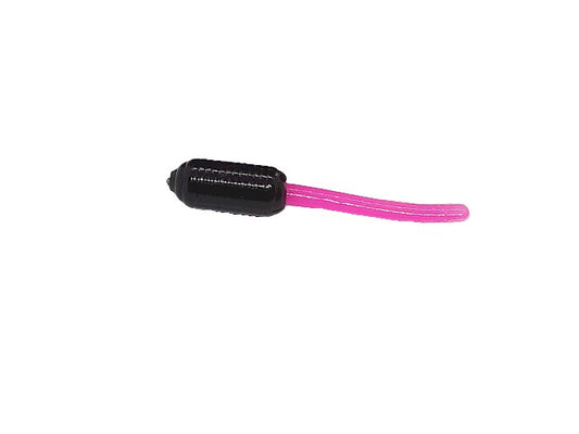 30 Black Pink Grub Stinger Crappie Soft Bait Fishing Lures