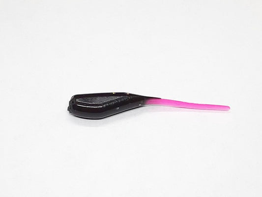 Black Pink Crappie Baits Stinger Tail Shad
