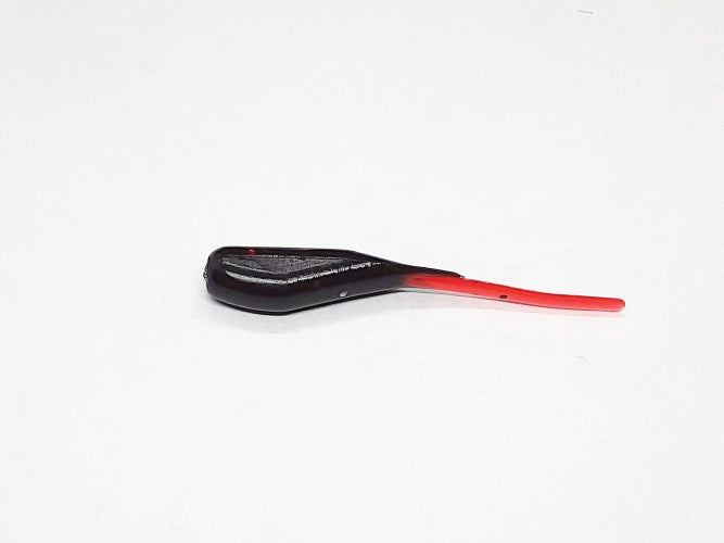 Black Red Crappie Baits Stinger Tail Shad