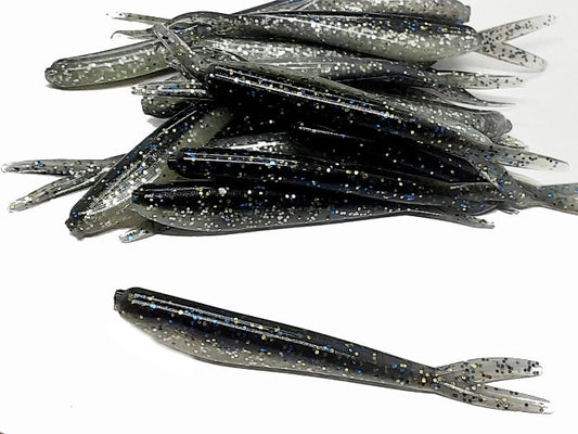 20 Bluegill Silver Crappie Fish Bait  2 1/4" Silver Fish