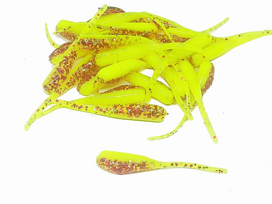 Chartreuse Bleeder Stinger Tail Shad Tails Fishing Lure