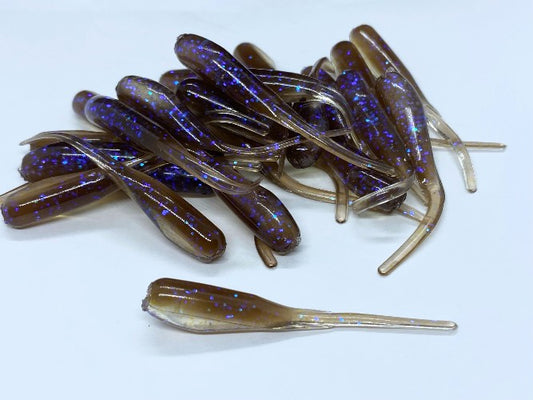 Electric Shad Crappie Baits Stinger Tail Shad