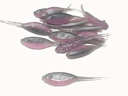 Rhodonite Crappie Baits Stinger Tail Shad