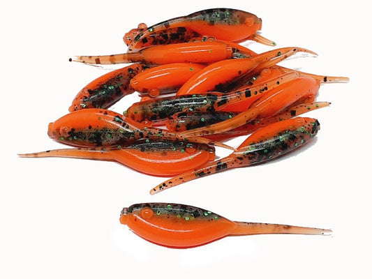 15 Tendersweet Crappie Fish Bait  2 Inch Shad
